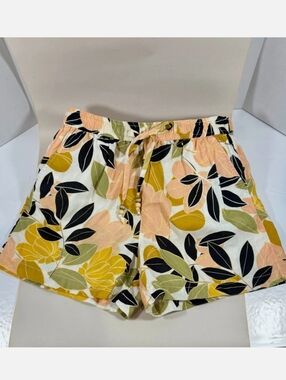 NEW - Rachel Zoe Floral Linen Shorts